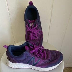 New Balance Fresh Foam Purple Sneakers